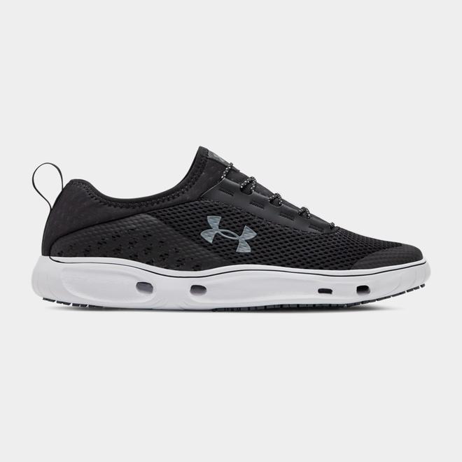 Under Armour Kilchis - Panske Rybarske Topanky - Čierne/Biele